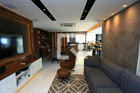 Sala  de apartamento à venda com 3 quartos, 142m² em Vila Andrade, São Paulo