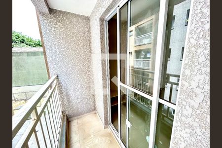 Varanda da Sala de apartamento para alugar com 1 quarto, 38m² em Jardim do Triunfo, Guarulhos