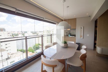 Sala de Jantar / Varanda Gourmet de apartamento à venda com 3 quartos, 109m² em Campo Belo, São Paulo