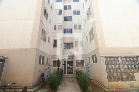 Fachada do bloco de apartamento para alugar com 2 quartos, 44m² em Mato Grande, Canoas
