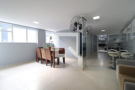 Área comum - Salão de festas de apartamento à venda com 2 quartos, 62m² em Vila Homero Thon, Santo André