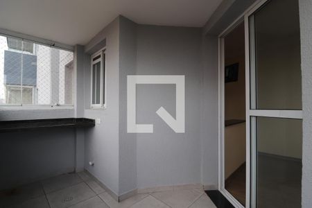 Varanda gourmet de apartamento à venda com 2 quartos, 62m² em Vila Homero Thon, Santo André