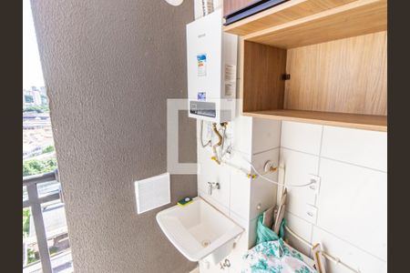 Varanda e Área de Serviço de apartamento para alugar com 2 quartos, 40m² em Mooca, São Paulo