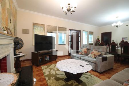 Sala de apartamento à venda com 4 quartos, 291m² em Vila Homero Thon, Santo André
