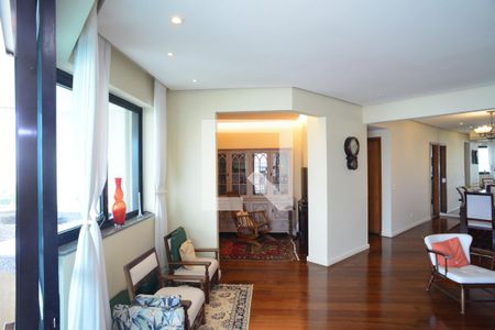 Sala de apartamento para alugar com 3 quartos, 190m² em Barra da Tijuca, Rio de Janeiro