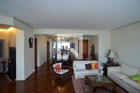 Sala de apartamento para alugar com 3 quartos, 190m² em Barra da Tijuca, Rio de Janeiro