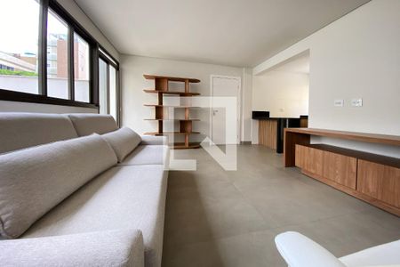 Sala de apartamento para alugar com 2 quartos, 134m² em Santo Antônio, Belo Horizonte