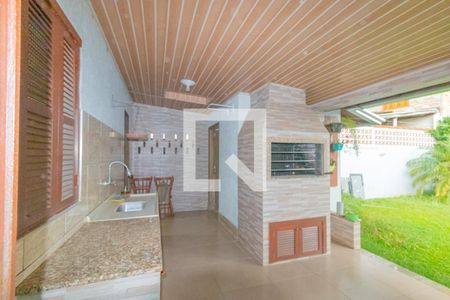 Varanda gourmet de casa à venda com 3 quartos, 200m² em Rio Branco, Canoas