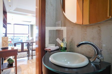 Lavabo de apartamento à venda com 3 quartos, 158m² em Vila Caminho do Mar, São Bernardo do Campo