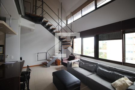 Sala de apartamento para alugar com 1 quarto, 75m² em Três Figueiras, Porto Alegre