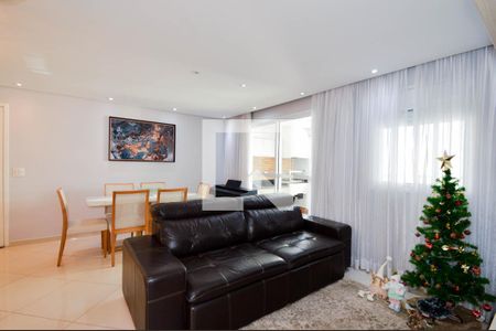 Sala de apartamento à venda com 3 quartos, 95m² em Vila Augusta, Guarulhos