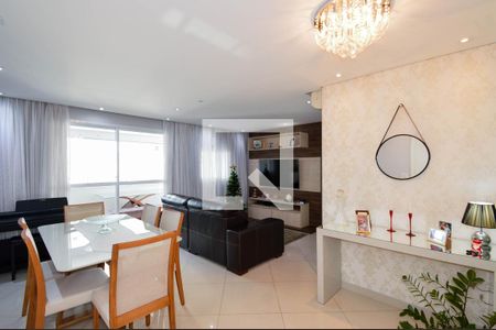 Sala de apartamento à venda com 3 quartos, 95m² em Vila Augusta, Guarulhos