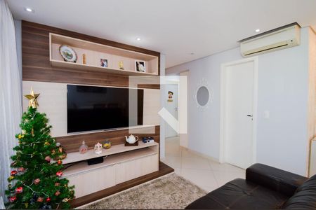 Sala de apartamento à venda com 3 quartos, 95m² em Vila Augusta, Guarulhos
