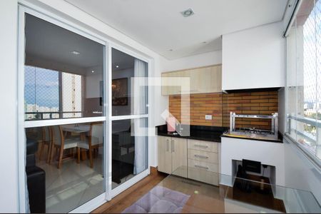 Varanda Sala de apartamento à venda com 3 quartos, 95m² em Vila Augusta, Guarulhos