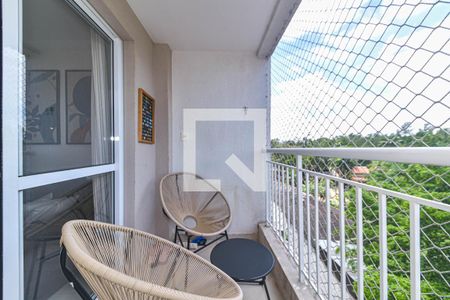 Varanda de apartamento à venda com 2 quartos, 60m² em Santo Amaro, São Paulo