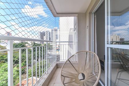 Varanda de apartamento à venda com 2 quartos, 60m² em Santo Amaro, São Paulo
