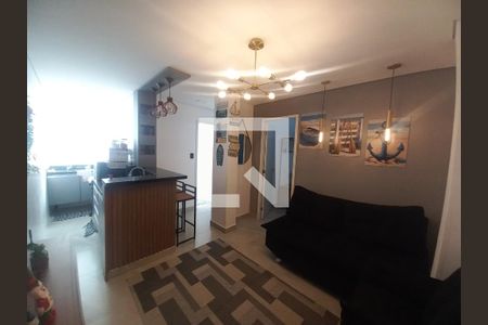 Sala de apartamento para alugar com 2 quartos, 40m² em Centro, São Vicente