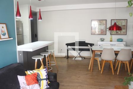 Sala de apartamento para alugar com 3 quartos, 86m² em Santa Paula, São Caetano do Sul