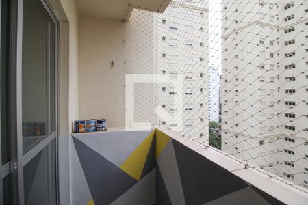 Varanda de apartamento à venda com 1 quarto, 42m² em Indianópolis, São Paulo
