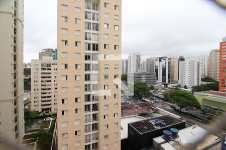 Vista de apartamento à venda com 1 quarto, 42m² em Indianópolis, São Paulo