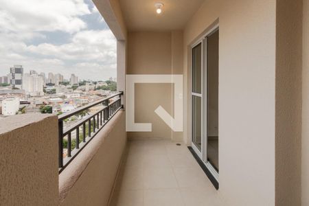 Varanda da Sala de apartamento para alugar com 2 quartos, 45m² em Santo Amaro, São Paulo