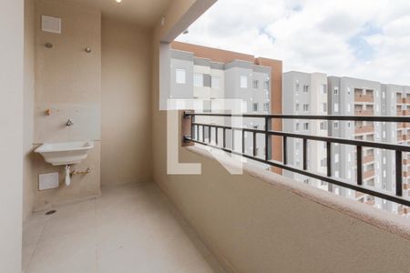 Varanda da Sala de apartamento para alugar com 2 quartos, 45m² em Santo Amaro, São Paulo