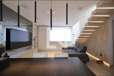Sala Ambientes de apartamento à venda com 2 quartos, 150m² em Cidade Nova, Belo Horizonte