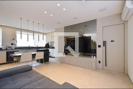 Sala Ambientes de apartamento à venda com 2 quartos, 150m² em Cidade Nova, Belo Horizonte