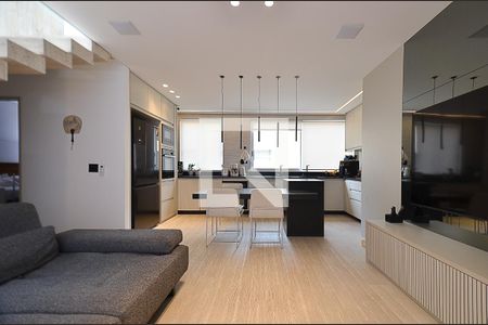 Sala Ambientes de apartamento à venda com 2 quartos, 150m² em Cidade Nova, Belo Horizonte