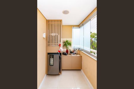 Varanda da Sala de apartamento à venda com 3 quartos, 98m² em Buritis, Belo Horizonte