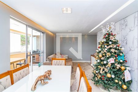 Sala de apartamento à venda com 3 quartos, 98m² em Buritis, Belo Horizonte