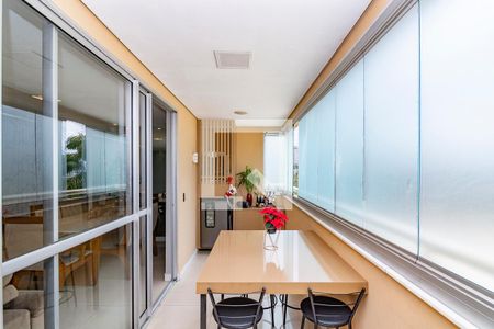 Varanda da Sala de apartamento à venda com 3 quartos, 98m² em Buritis, Belo Horizonte