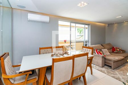 Sala de apartamento à venda com 3 quartos, 98m² em Buritis, Belo Horizonte