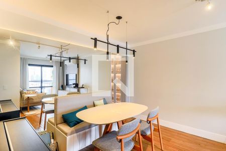 Sala de apartamento à venda com 2 quartos, 71m² em Cidade Monções, São Paulo