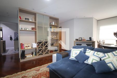 Sala de apartamento à venda com 3 quartos, 98m² em Jardim, Santo André
