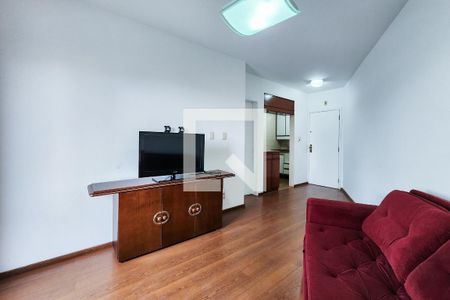 Sala  de apartamento para alugar com 1 quarto, 33m² em Chácara Inglesa, São Bernardo do Campo