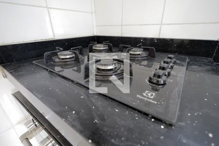 Cozinha de apartamento à venda com 2 quartos, 51m² em Vila Curuçá, Santo André