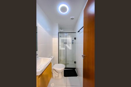 Banheiro de apartamento para alugar com 1 quarto, 27m² em Belenzinho, São Paulo