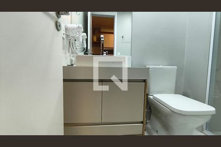 Banheiro de kitnet/studio à venda com 1 quarto, 25m² em Vila Mariana, São Paulo