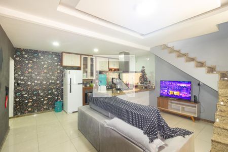Sala/Cozinha de casa para alugar com 3 quartos, 111m² em Campo Grande, Rio de Janeiro