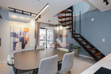 Sala de apartamento à venda com 3 quartos, 142m² em Jardim Caboré, São Paulo