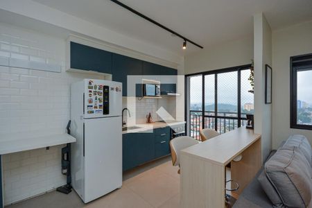 Sala/Cozinha de apartamento para alugar com 1 quarto, 38m² em Socorro, São Paulo