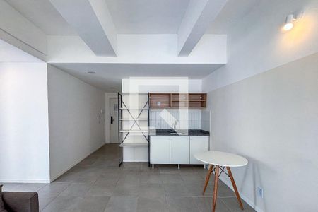Sala/Cozinha de apartamento para alugar com 2 quartos, 46m² em República, São Paulo