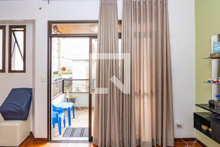 Varanda da Sala 1 de apartamento à venda com 3 quartos, 130m² em Gutierrez, Belo Horizonte