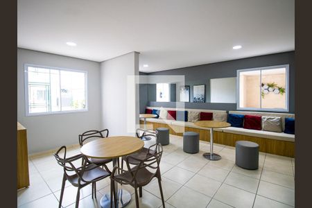 Área comum - Salão de festas de apartamento para alugar com 1 quarto, 29m² em Parque Vitoria, São Paulo