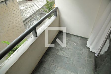 Varanda da Sala  de apartamento à venda com 3 quartos, 120m² em Vila Julia, São Bernardo do Campo