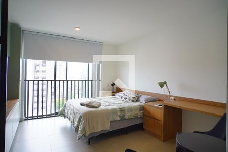 Sala_Quarto  de kitnet/studio para alugar com 1 quarto, 30m² em Auxiliadora, Porto Alegre