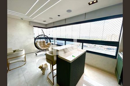 Varanda da Sala de apartamento para alugar com 2 quartos, 90m² em Vila Augusta, Guarulhos