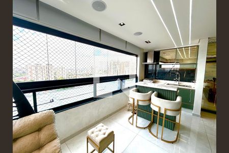 Varanda da Sala de apartamento para alugar com 2 quartos, 90m² em Vila Augusta, Guarulhos