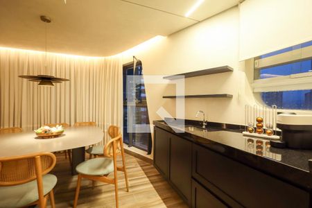 Sala de jantar  de apartamento para alugar com 3 quartos, 134m² em Chácara Santo Antônio (zona Sul), São Paulo
